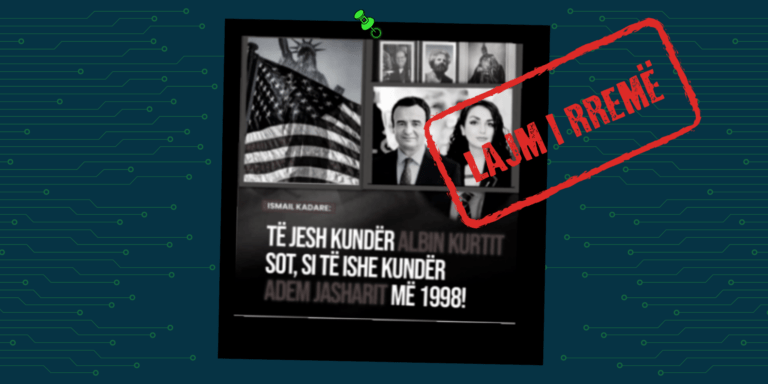 Publikohet deklarim i rremë i Ismail Kadaresë për Albin Kurtin