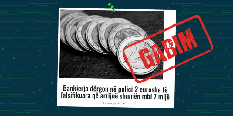 Raportohet gabimisht shuma e monedhave të falsifikuara të dërguara në polici