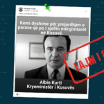 Pretendim i rremë se Kurti ka vënë në dyshim prejardhjen e parave të mërgimtarëve