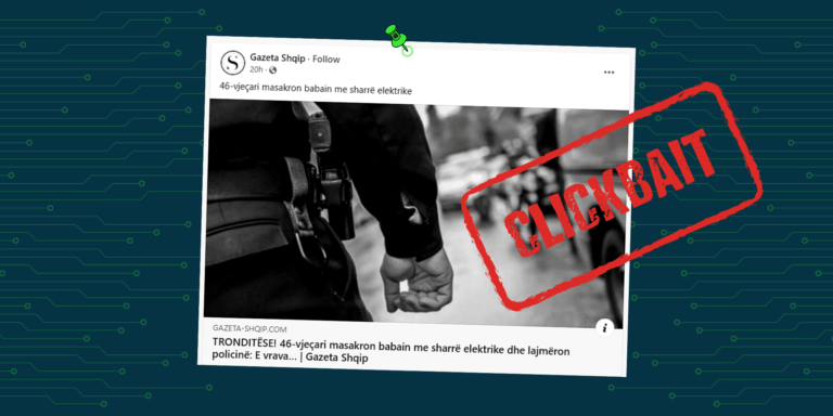 Titull përgjithësues që nuk sqaron se ngjarja ka ndodhur në Greqi