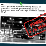 Pretendohet pa fakte se mijëra shqiptarë nga diaspora do të marrin pjesë në protestën e organizuar nga opozita në Shqipëri