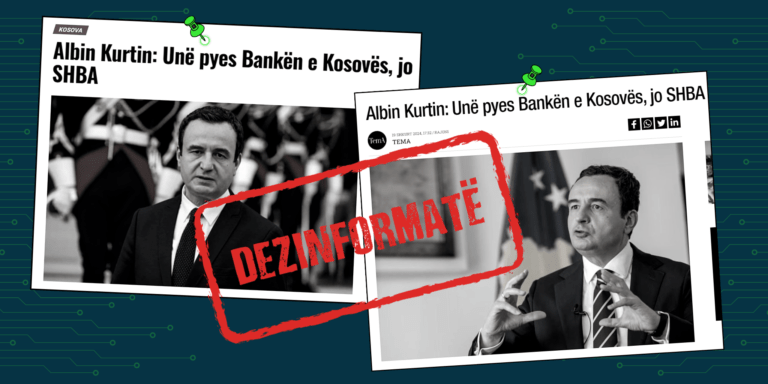 Albin Kurti nuk ka thënë “unë pyes Bankën e Kosovës, jo SHBA-të” për vendimin e BQK-së për dinarin serb