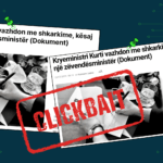 Titulli nuk e bën të qartë se Veliji është liruar nga detyra e zëvendësministrit me kërkesën e tij