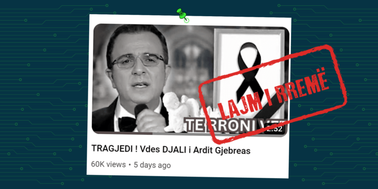 Pretendim i rremë për vdekjen e djalit të këngëtarit Ardit Gjebrea