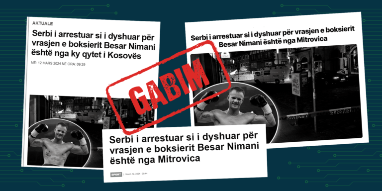 Raportohet gabimisht se është arrestuar i dyshuari serb për vrasjen e boksierit Besar Nimani