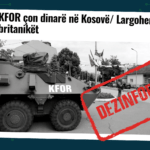 У наслову се лажно тврди да је КФОР преузео транспорт динара на Косову.