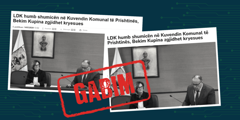 Raportohet gabimisht se Bekim Kupina është zgjedhur kryesues i Kuvendit Komunal të Prishtinës