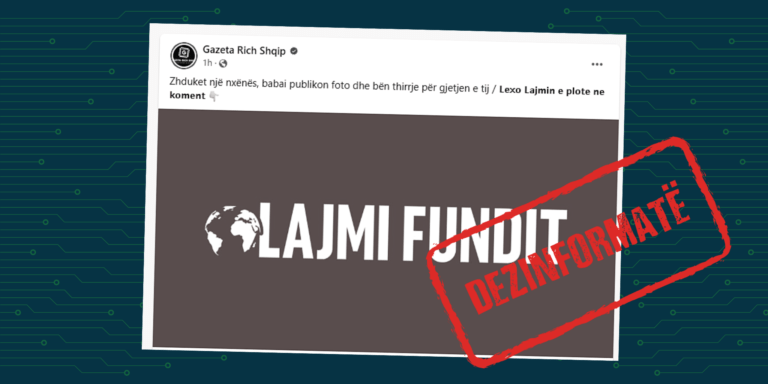 Publikohet lajm i vjetër për zhdukjen e një nxënësi në Prizren