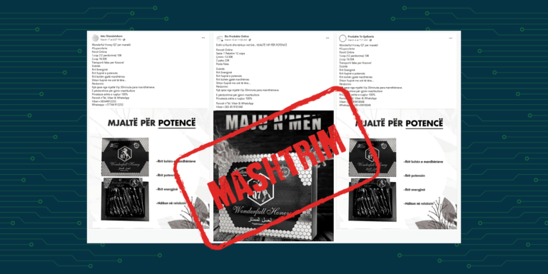 Vazhdojnë të shiten produkte online, duke mos specifikuar përmbajtjen e tyre dhe rreziqet shëndetësore që mund t’i sjellin