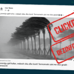 Artikulli i vjetër për përkeqësim të motit, publikohet si aktual