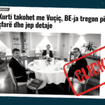 Titulli çorientues lë të nënkuptojë se Kurti është takuar me Vuçiq