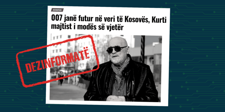 Pretendim i rremë për deklarim të publicistit Shkelzen Maliqi, se 007 janë futur në veri të Kosovës