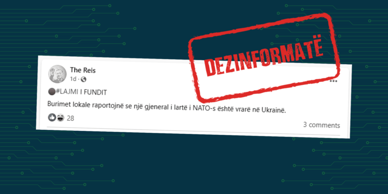 Pretendim i rremë për vrasjen e një gjenerali të NATO-s në Ukrainë