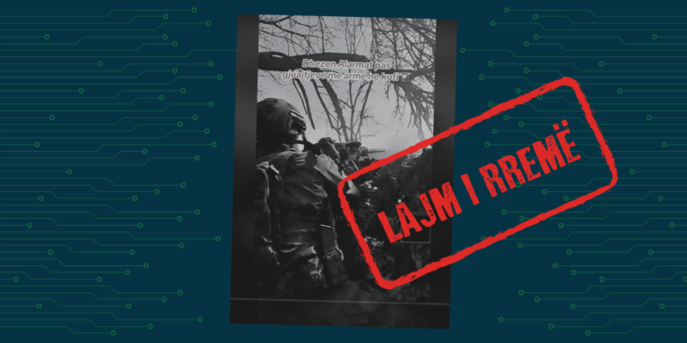 Pretendohet rrejshëm për gjuajtje me armë në kufi të Kosovës