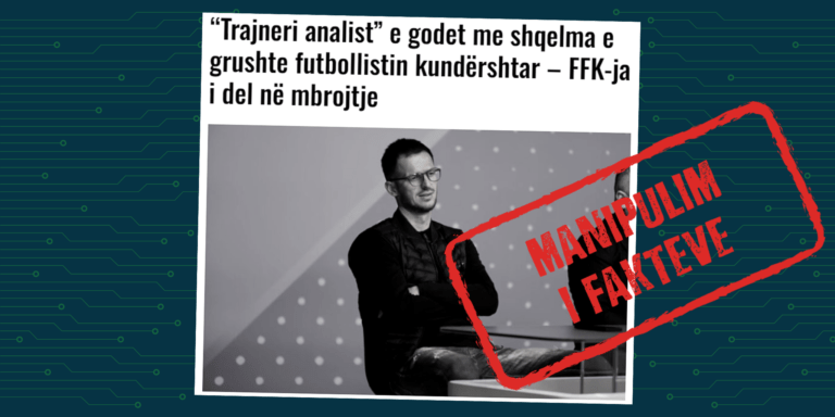 Vlerësohet në mënyrë të pasaktë vendimi për dënimin minimal të Liridon Lecit nga FFK-ja, si dalje në mbrojtje ndaj tij