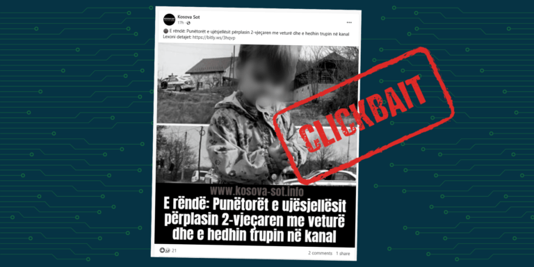 Titulli nuk sqaron se ngjarja ka ndodhur në Serbi