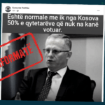 Pretendohet rrejshëm se Besnik Bislimi e ka cilësuar si normale ikjen e qytetarëve të cilët nuk e kanë votuar subjektin e tij politik