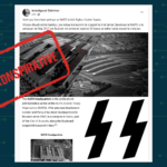 Pretendimi se dizajni i objektit të selisë së NATO-s në Bruksel paraqet simbolet naziste SS, është i rremë