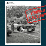 Autobusi mbi lumin Lana në Tiranë, paraqitet si ngjarje e ndodhur në Edinburg të Skocisë