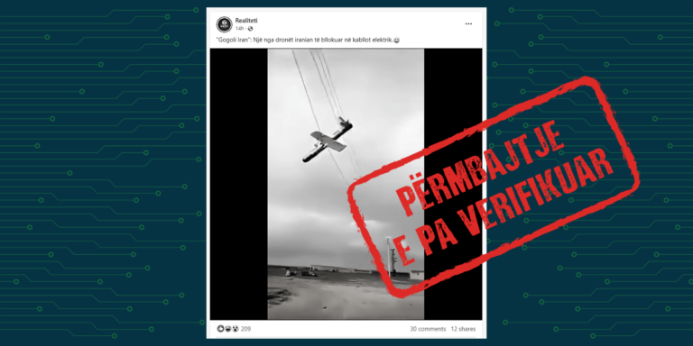 Pamjet nuk paraqesin dronin iranian drejt Izraelit, video u realizua gjatë shkurtit në Siri