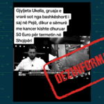 Publikohet video me pretendimin e rremë se paraqet zërin e Gjyljeta Ukellës