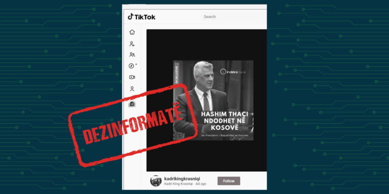 Lajm i vjetër për ardhjen e Thaçit në Kosovë, paraqitet rrejshëm si aktual