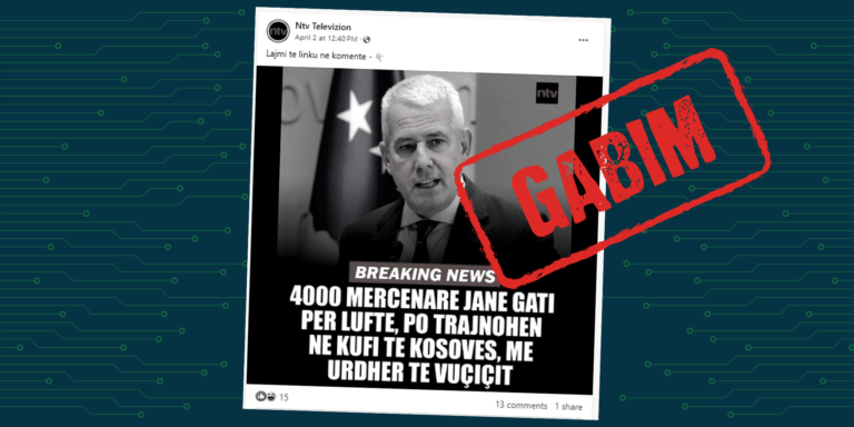 Sveçla ka folur për 400 ekstremistë serb që po trajnohen për luftë, e jo 4000 të tillë