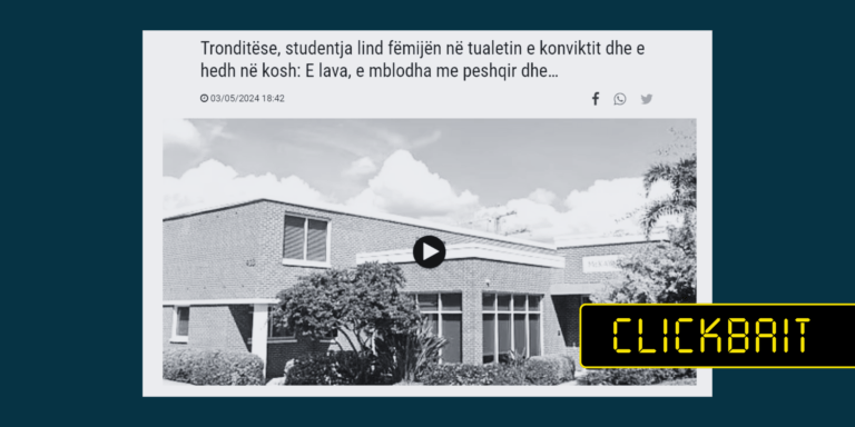 Përmes titullit nuk sqarohet se bëhet fjalë për një ngjarje në SHBA