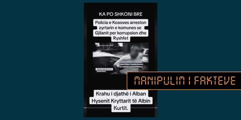 Zyrtari komunal i arrestuar në vitin 2018, mundohet të paraqitet si i afërt i kryetarit të Gjilanit, Alban Hyseni