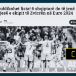 Ende nuk dihet se sa futbollistë me prejardhje shqiptare do të jenë pjesë e Zvicrës në Kampionatin Evropian
