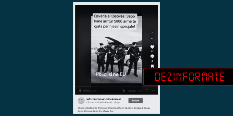 Me fotografi të vjetra pretendohet rrejshëm se Policia sapo u pajis me 5000 armë të gjata