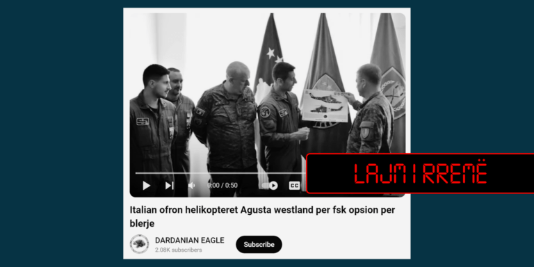 Jo, Italia nuk i ka ofruar FSK-së helikopterë për blerje