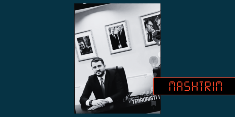 Imazh i manipuluar i deputetit Mërgim Lushtaku