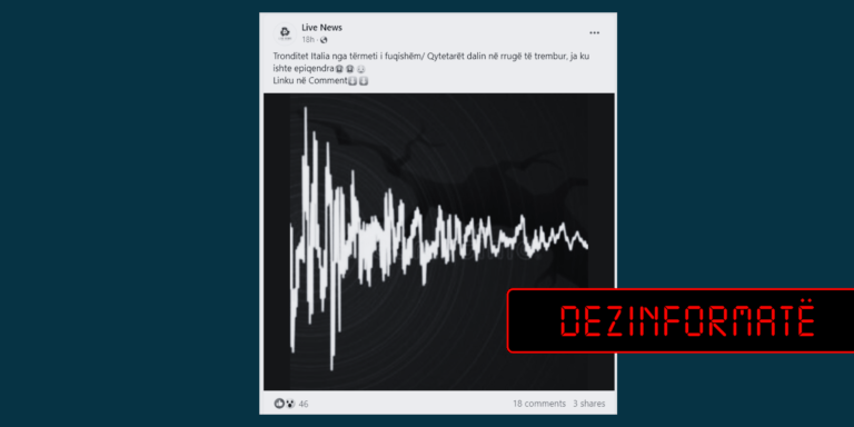 Jo, dje nuk pati tërmet të fuqishëm në Itali