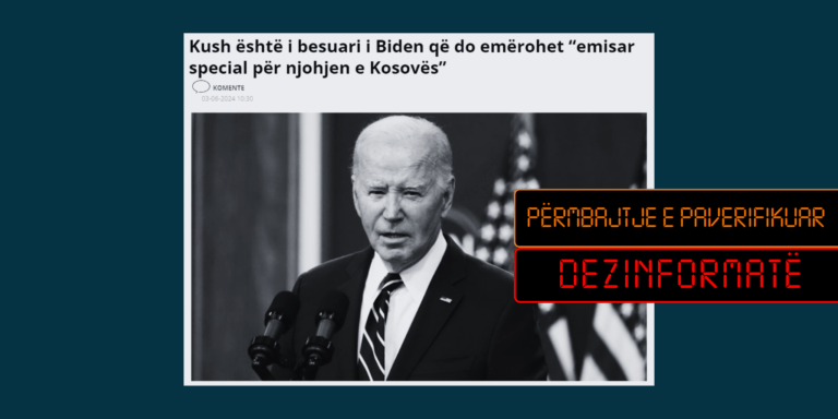 Biden s’ka caktuar emisar special për njohjen e Kosovës nga pesëshja e BE-së