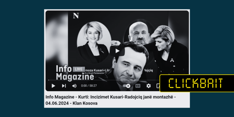 Kurti nuk ka thënë se “incizimet Kusari-Radoiçiq janë montazhë”, por se “situata është e montuar”