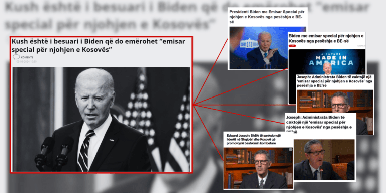 Përmbajtja e paverifikuar që çoi në keqinformim