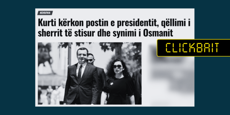 Titulli nuk tregon se bëhet fjalë për deklaratë të një analisti