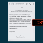 SMS që bën thirrje për të klikuar vegëzën nga gjoja Posta e Kosovës, është mashtrim