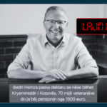 Bedri Hamza nuk ka premtuar se do t’i rritë pensionet për veteranët e luftës deri në 1500 euro