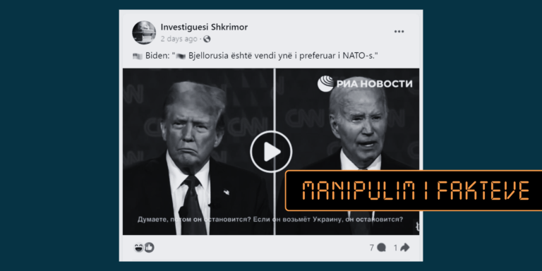 Biden nuk është shprehur se “Bjellorusia është vendi ynë i preferuar i NATO-s”