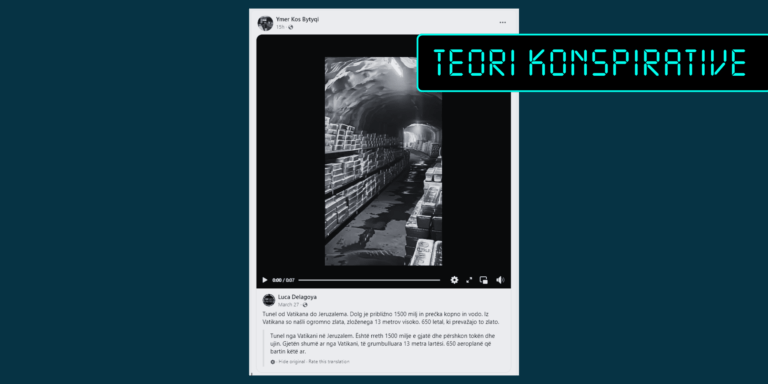 Pretendim pa fakte se ka tunel nëntokësor 2400 kilometra që lidh Vatikanin dhe Jerusalemin