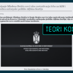 Pretendohet pa fakte se rrahja e qytetarit serb në Bërnicë ndodhi “për motive etnike si pasojë e politikës antiserbe të Kurtit”