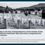 Mediumi ukrainas raporton gabimisht se në Srebrenicë janë vrarë 8000 myslimanë të Kosovës