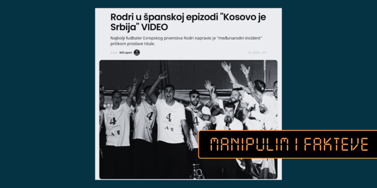 Thirrja e Rodrit “Gjibraltari është spanjoll” ndërlidhet pa bazë me thirrjen “Kosova është Serbi”