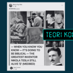 Konspiracion se Nikola Tesla është gjallë, fotografia paraqet një veteran të Luftës së Dytë Botërore