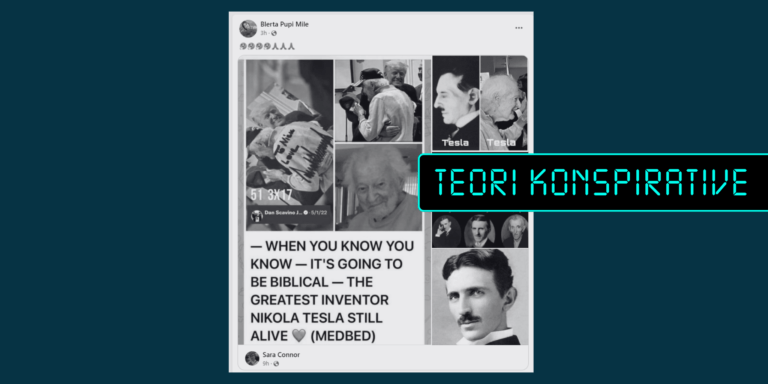 Konspiracion se Nikola Tesla është gjallë, fotografia paraqet një veteran të Luftës së Dytë Botërore