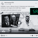 Sveçla nuk e ka falënderuar Daçiqin për intervenimin profesional në vrasjen e Hajrizit, videoja u shkëput nga një emision satirik