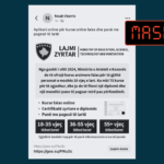 Mashtrim në emër të MASHTI-t për kurse falas