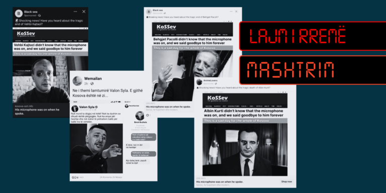 Publikohen përmbajtje të rreme e të manipuluara vizualisht duke përdorur imazhe të politikanëve dhe gazetarëve kosovarë